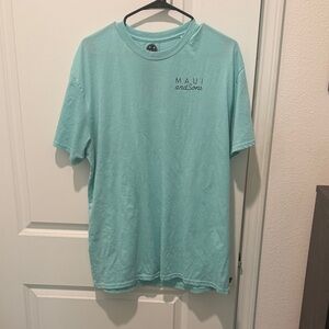 Maui and Sons Men's Light Blue Tee
